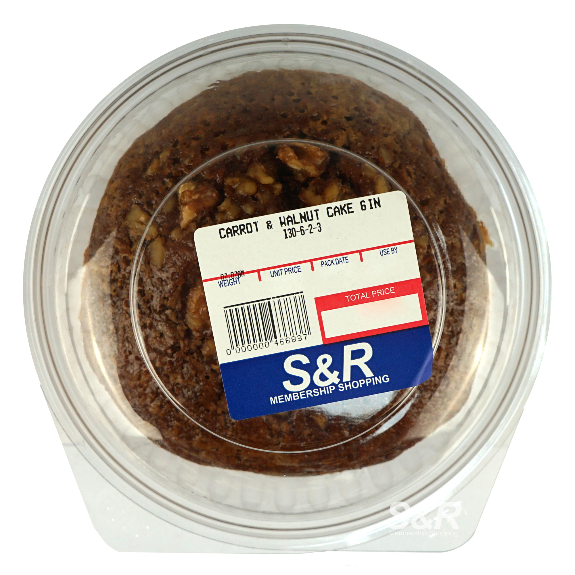 S&R Carrot and Walnut Round Cake 6-inch
